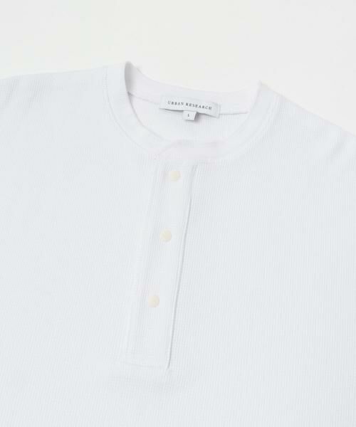 URBAN RESEARCH / アーバンリサーチ Tシャツ | 『UR TECH』度詰めワッフルヘンリーロングスリーブ | 詳細13