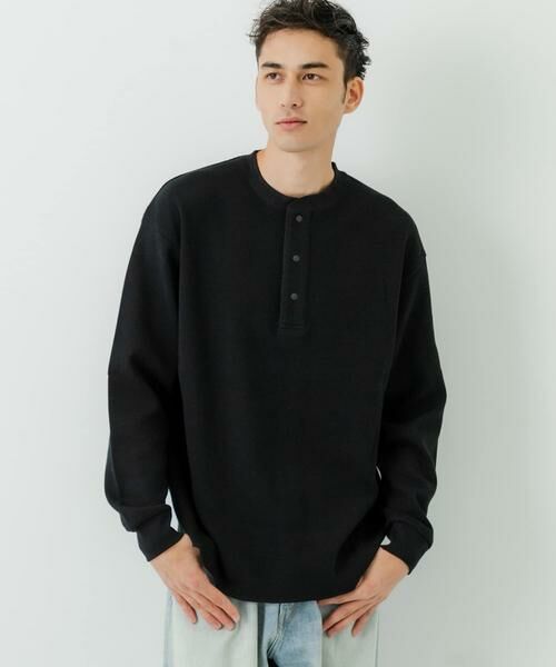 URBAN RESEARCH / アーバンリサーチ Tシャツ | 『UR TECH』度詰めワッフルヘンリーロングスリーブ | 詳細21