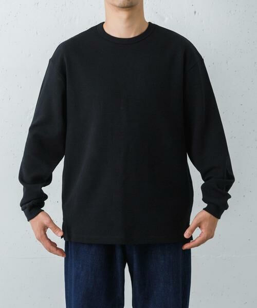 URBAN RESEARCH / アーバンリサーチ Tシャツ | 度詰めワッフルロングスリーブ | 詳細23