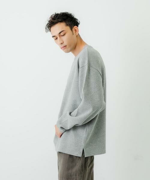 URBAN RESEARCH / アーバンリサーチ Tシャツ | 度詰めワッフルロングスリーブ | 詳細30