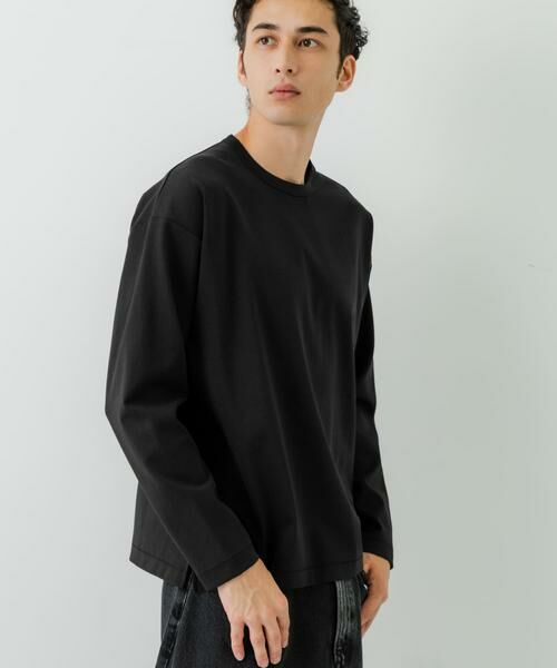 URBAN RESEARCH / アーバンリサーチ Tシャツ | コットンナイロンスムージーロングスリーブ | 詳細9
