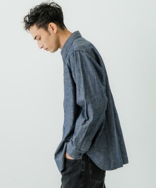 URBAN RESEARCH / アーバンリサーチ シャツ・ブラウス | 『別注』LE VETEMENT ATLANTIQUE×UR　シャンブレーシャツ | 詳細3