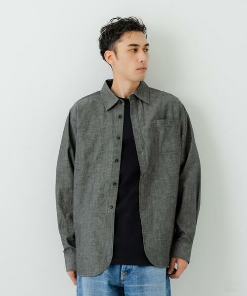 URBAN RESEARCH / アーバンリサーチ シャツ・ブラウス | 『別注』LE VETEMENT ATLANTIQUE×UR　シャンブレーシャツ | 詳細22