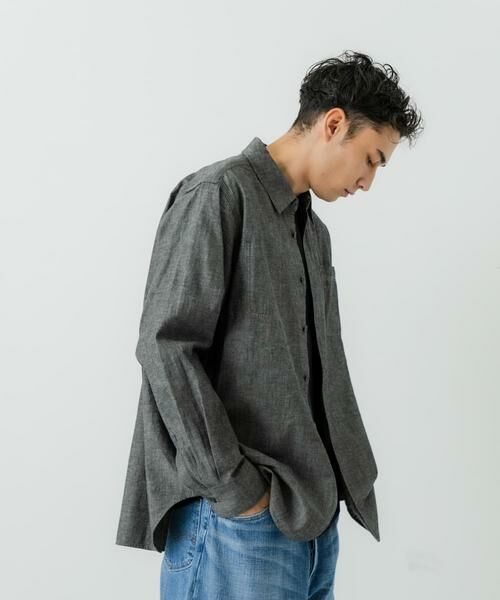 URBAN RESEARCH / アーバンリサーチ シャツ・ブラウス | 『別注』LE VETEMENT ATLANTIQUE×UR　シャンブレーシャツ | 詳細23