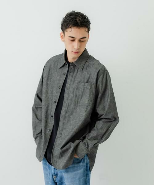 URBAN RESEARCH / アーバンリサーチ シャツ・ブラウス | 『別注』LE VETEMENT ATLANTIQUE×UR　シャンブレーシャツ | 詳細26
