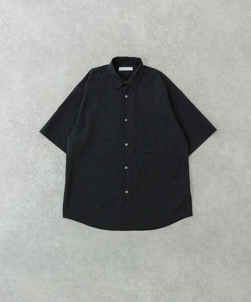 URBAN RESEARCH/アーバンリサーチ NYLON DRY STRETCH SHIRTS ブラック M URBAN RESEARCH/アーバンリサーチ NYLON DRY STRETCH SHIRTS ブラック M