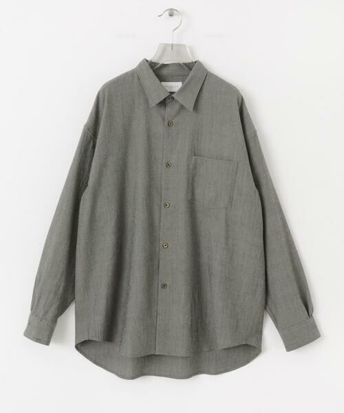 URBAN RESEARCH / アーバンリサーチ シャツ・ブラウス | new basic　ALBATROSS WOOL SHIRTS | 詳細9
