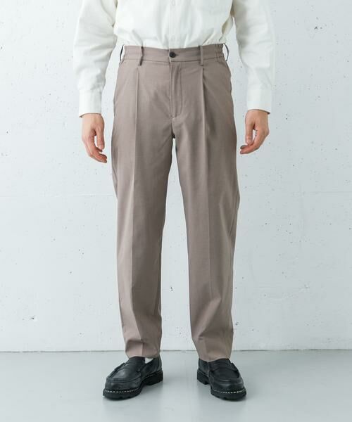 URBAN RESEARCH / アーバンリサーチ その他パンツ | ウェザーストレッチテーパードスラックス | 詳細1