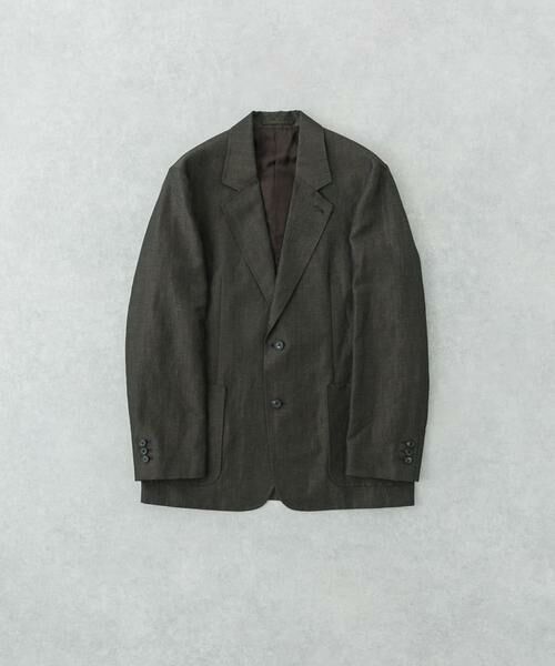 URBAN RESEARCH/アーバンリサーチ new basic WOOL LINEN JACKET ブラウン L URBAN RESEARCH/アーバンリサーチ new basic WOOL LINEN JACKET ブラウン L
