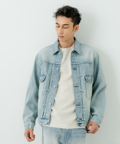 URBAN RESEARCH / アーバンリサーチ Gジャン・デニムジャケット | 13.5oz DENIM TYPE 2nd JACKET | 詳細18