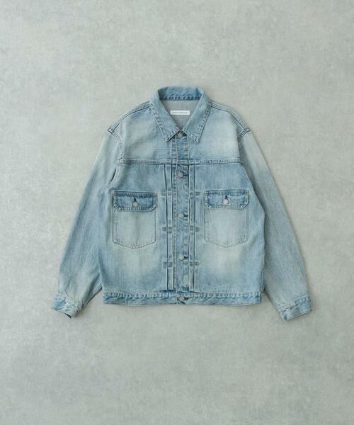 URBAN RESEARCH/アーバンリサーチ 13.5oz DENIM TYPE 2nd JACKET ライトインディゴブル L URBAN RESEARCH/アーバンリサーチ 13.5oz DENIM TYPE 2nd JACKET ライトインディゴブル L