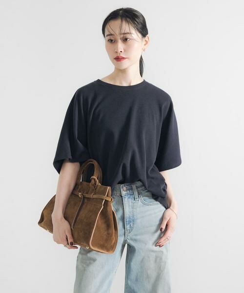 URBAN RESEARCH / アーバンリサーチ Tシャツ | サイドギャザードルマントップス | 詳細3