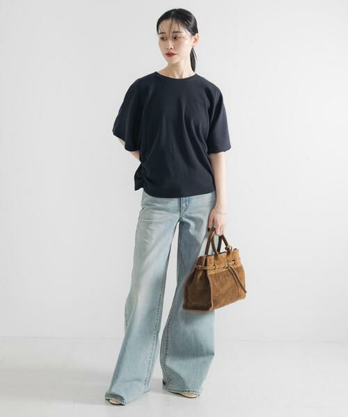 URBAN RESEARCH / アーバンリサーチ Tシャツ | サイドギャザードルマントップス | 詳細7