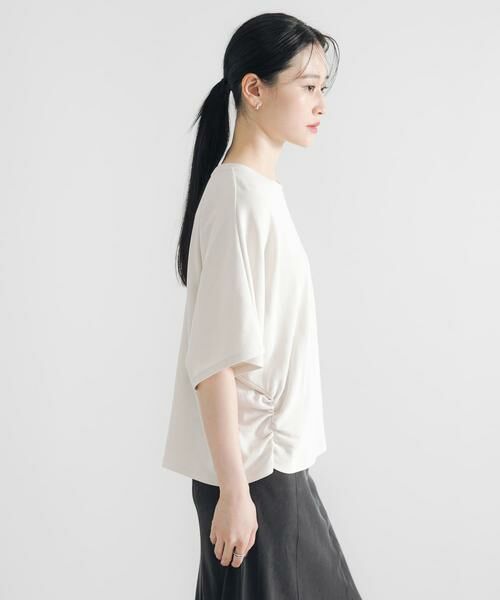 URBAN RESEARCH / アーバンリサーチ Tシャツ | サイドギャザードルマントップス | 詳細17