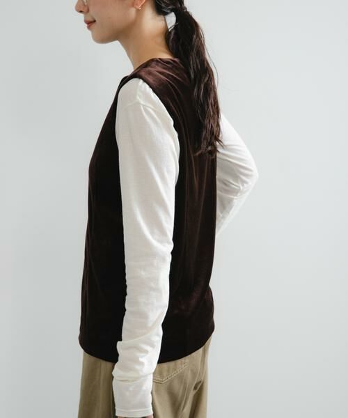 URBAN RESEARCH / アーバンリサーチ ベスト | ベロアジレ | 詳細2