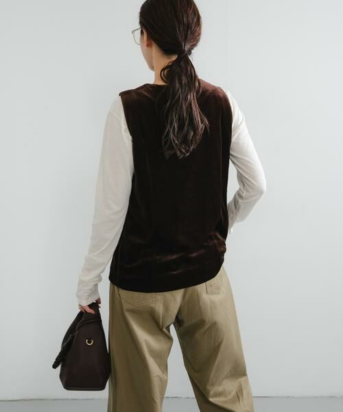 URBAN RESEARCH / アーバンリサーチ ベスト | ベロアジレ | 詳細4