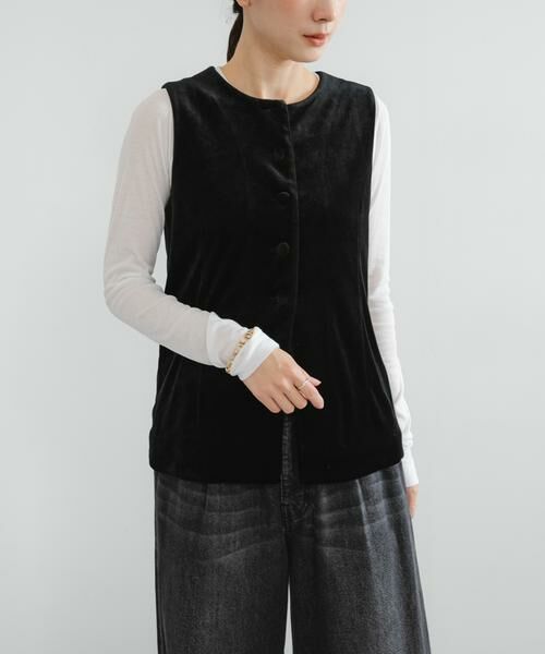 URBAN RESEARCH / アーバンリサーチ ベスト | ベロアジレ | 詳細14