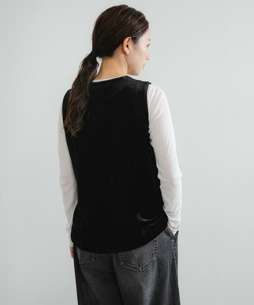 URBAN RESEARCH / アーバンリサーチ ベスト | ベロアジレ | 詳細17