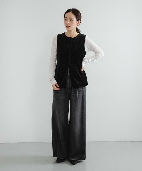 URBAN RESEARCH / アーバンリサーチ ベスト | ベロアジレ | 詳細18