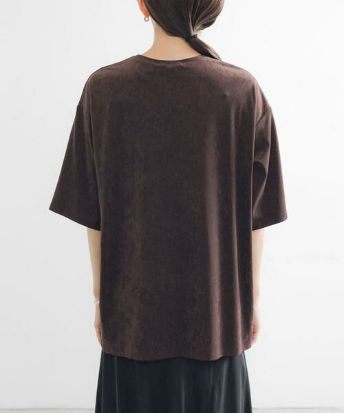 URBAN RESEARCH / アーバンリサーチ Tシャツ | スエードライクルーズカットソー | 詳細10