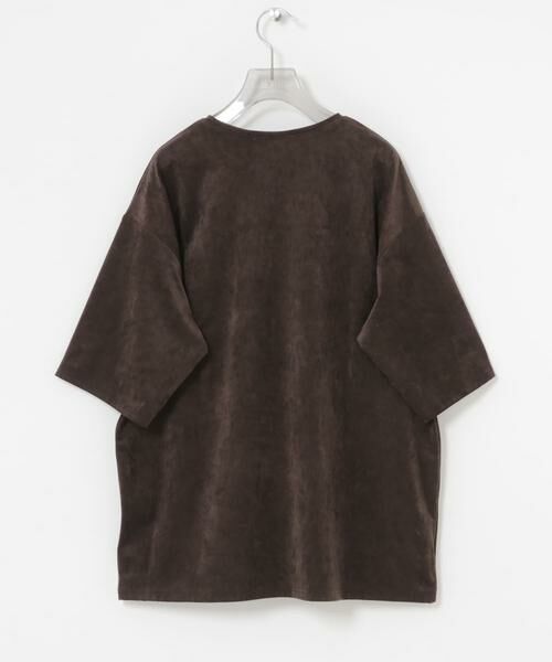 URBAN RESEARCH / アーバンリサーチ Tシャツ | スエードライクルーズカットソー | 詳細13