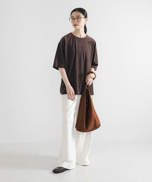 URBAN RESEARCH / アーバンリサーチ Tシャツ | スエードライクルーズカットソー | 詳細6