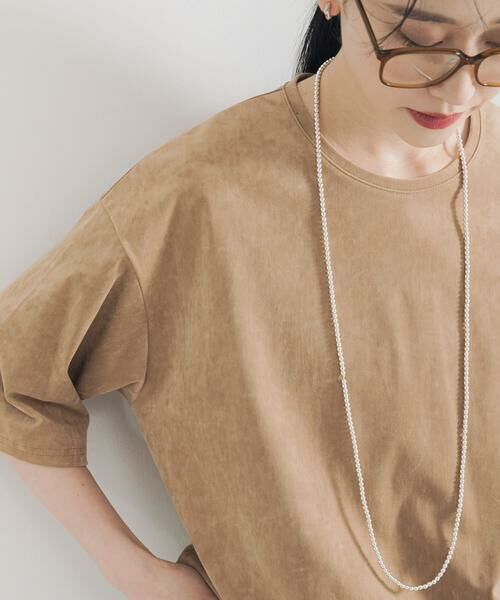 URBAN RESEARCH / アーバンリサーチ Tシャツ | スエードライクルーズカットソー | 詳細17