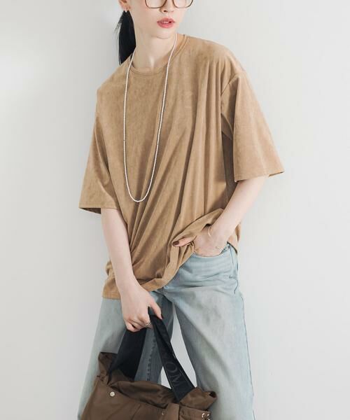 URBAN RESEARCH / アーバンリサーチ Tシャツ | スエードライクルーズカットソー | 詳細19