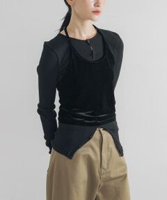 URBAN RESEARCH / アーバンリサーチ その他トップス | ホルターネックベロアビスチェ