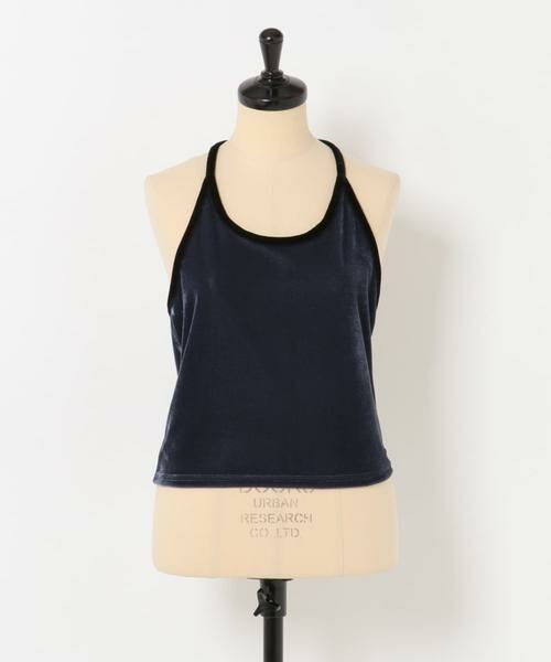 URBAN RESEARCH / アーバンリサーチ その他トップス | ホルターネックベロアビスチェ | 詳細8