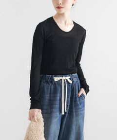 URBAN RESEARCH / アーバンリサーチ Tシャツ | 強撚シアーカットソー