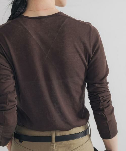 URBAN RESEARCH / アーバンリサーチ Tシャツ | 強撚シアーカットソー | 詳細9