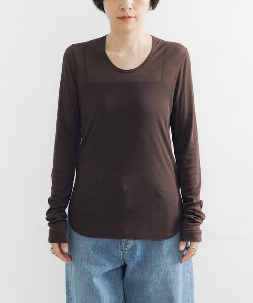 URBAN RESEARCH / アーバンリサーチ Tシャツ | 強撚シアーカットソー | 詳細15