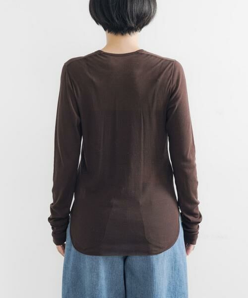 URBAN RESEARCH / アーバンリサーチ Tシャツ | 強撚シアーカットソー | 詳細17