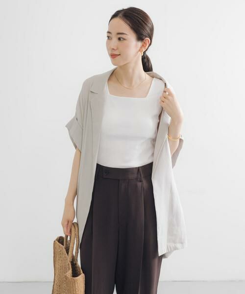 URBAN RESEARCH / アーバンリサーチ タンクトップ | 『別注』Miller×URBAN RESEARCH　カップ付タンクトップ | 詳細1