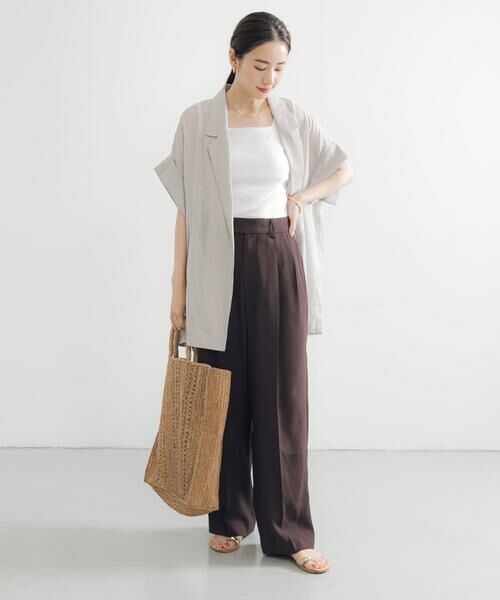 URBAN RESEARCH / アーバンリサーチ タンクトップ | 『別注』Miller×URBAN RESEARCH　カップ付タンクトップ | 詳細2