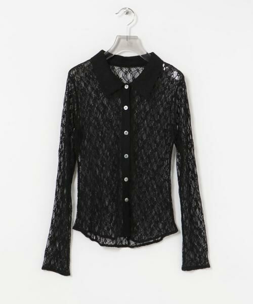 URBAN RESEARCH / アーバンリサーチ シャツ・ブラウス | ストレッチレースシャツカラーブラウス | 詳細20