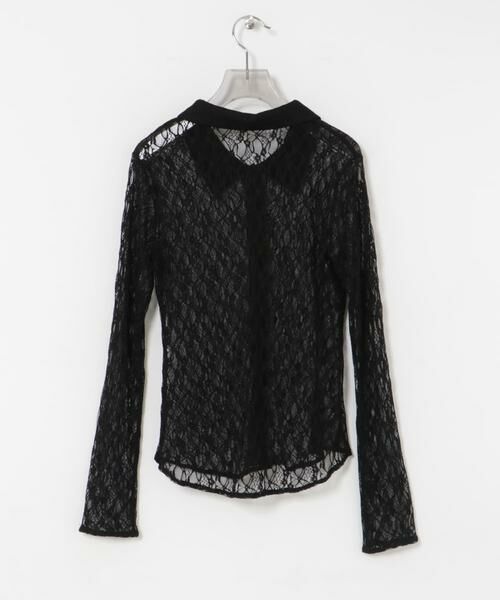 URBAN RESEARCH / アーバンリサーチ シャツ・ブラウス | ストレッチレースシャツカラーブラウス | 詳細22