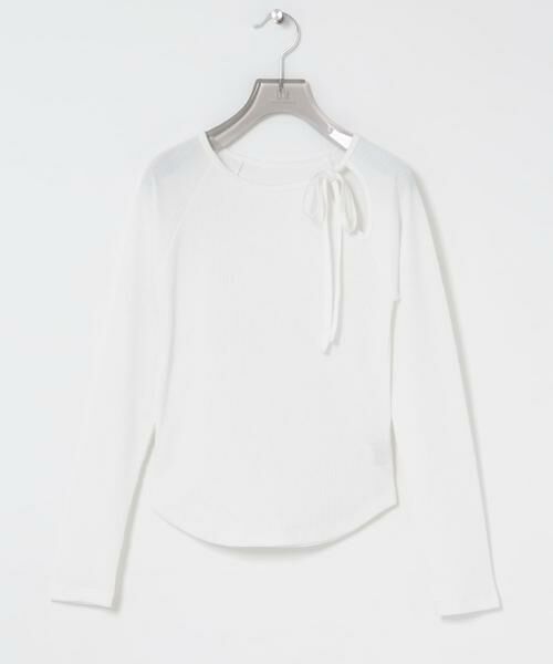 URBAN RESEARCH / アーバンリサーチ Tシャツ | カットアウトリブトップス | 詳細15