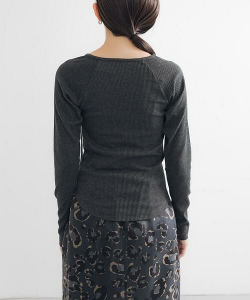 URBAN RESEARCH / アーバンリサーチ Tシャツ | カットアウトリブトップス | 詳細26