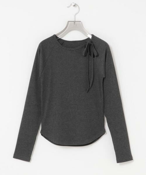 URBAN RESEARCH / アーバンリサーチ Tシャツ | カットアウトリブトップス | 詳細27