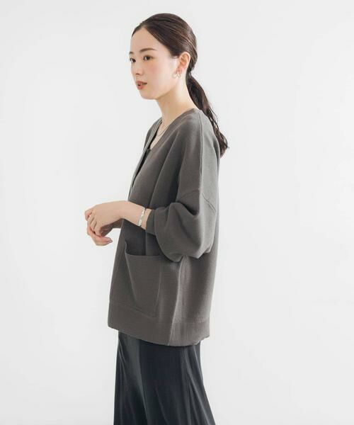 URBAN RESEARCH / アーバンリサーチ カーディガン・ボレロ | Vネックルーズカーディガン | 詳細3