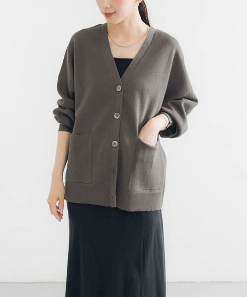 URBAN RESEARCH / アーバンリサーチ カーディガン・ボレロ | Vネックルーズカーディガン | 詳細5