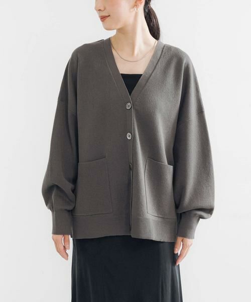 URBAN RESEARCH / アーバンリサーチ カーディガン・ボレロ | Vネックルーズカーディガン | 詳細8
