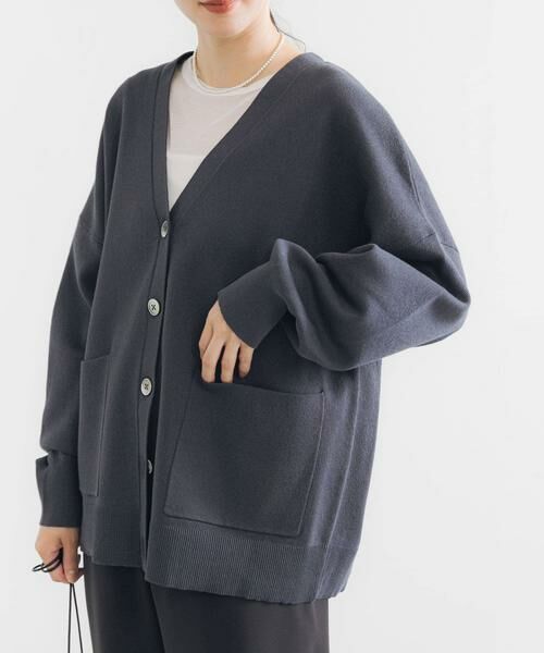 URBAN RESEARCH / アーバンリサーチ カーディガン・ボレロ | Vネックルーズカーディガン | 詳細13