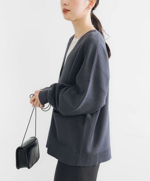 URBAN RESEARCH / アーバンリサーチ カーディガン・ボレロ | Vネックルーズカーディガン | 詳細14