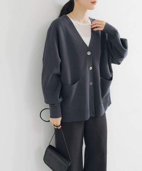 URBAN RESEARCH / アーバンリサーチ カーディガン・ボレロ | Vネックルーズカーディガン | 詳細17