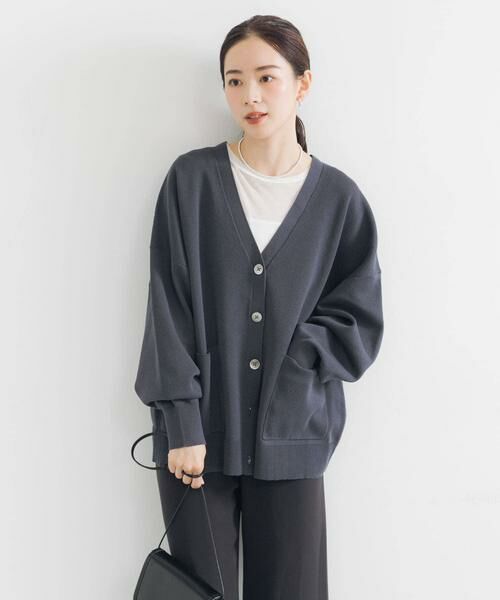 URBAN RESEARCH / アーバンリサーチ カーディガン・ボレロ | Vネックルーズカーディガン | 詳細18