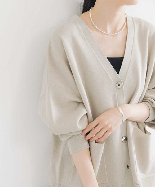 URBAN RESEARCH / アーバンリサーチ カーディガン・ボレロ | Vネックルーズカーディガン | 詳細25