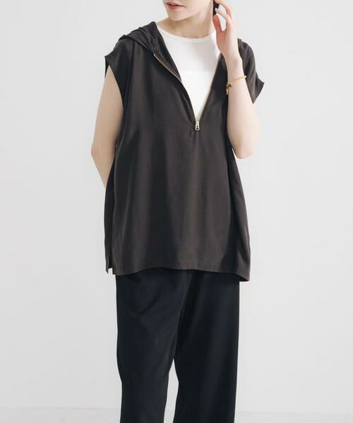 URBAN RESEARCH / アーバンリサーチ Tシャツ | キュプラレーヨンフーディトップス | 詳細5